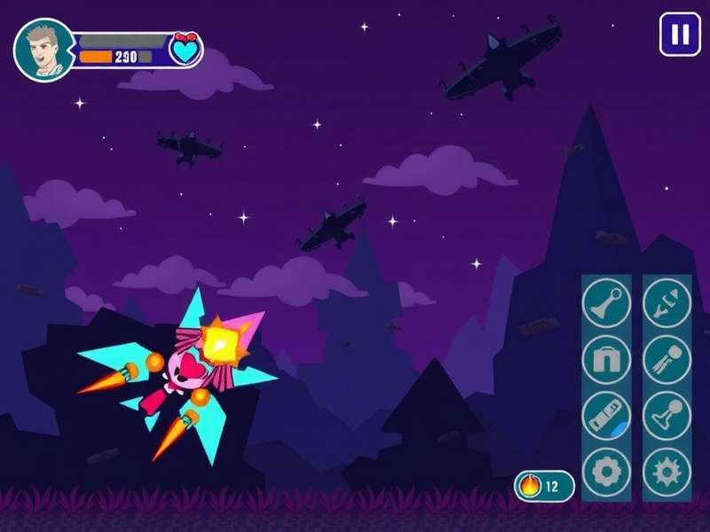 Heavenly Trek Game Screenshot